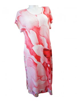 Louis Feraud Flower Bowl Dress